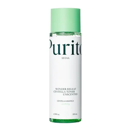 Purito - Wonder Releaf Centella Toner Unscented - Tonikum bez parfumácie s pupočníkom ázijským - 200ml